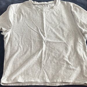 Gray Crew Neck T-Shirt Abercrombie and fitch XXL